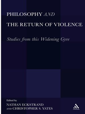 cover image of Philosophy and the Return of Violence